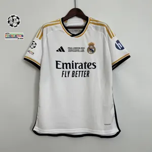 23-24 Real Madrid Home Kit UCL Championship Final All Version Soccer AAAAJerseys Yupoo