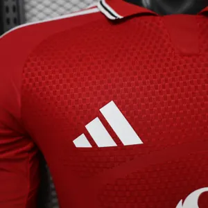 26-27 Manchester United Home Kit Mens Player Version Long Sleeve Shirt AAAAJersey Supply Yupoo 9 2