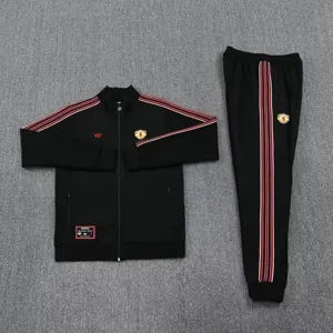 25-26 Manchester United Terrace Icons Track Long Football Jacket Suits 1