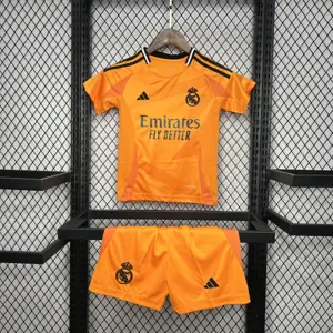 24-25 Real Madrid Away Kid Kits Youth Apparels AAAAJersey Wholesale Yupoo