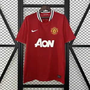 11-12 Manchester United Home Retro Kit Vintage Shirt AAAAJersey Dropship Yupoo