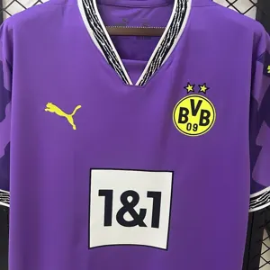 24-25 Dortmund Anniversary Culture Special Edition Purple Soccer T-Shirt AAAAJersey Dropship Yu 4