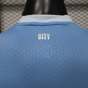 26-27 Manchester City Home Kit Player Version Football Long Sleeve Shirt AAAAJersey Dropship Yupoo 1 9