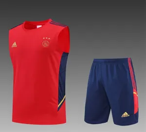 22-23 Ajax vest training suit kit Red