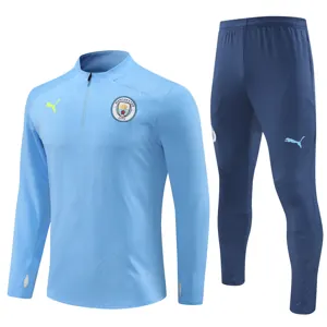 24-25 Manchester City Long Sleeve Training Suit Football Shirts