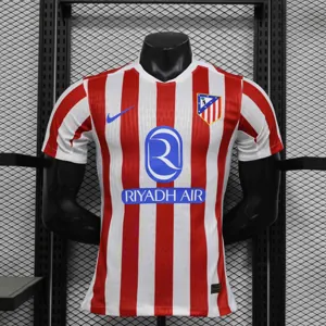 25-26 Atletico Madrid Home Kit Player Version Shirt AAAAJersey Dropship Yupoo