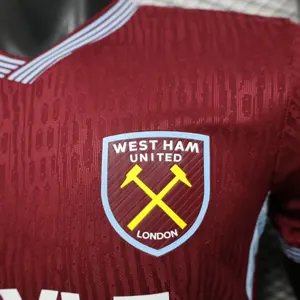 25-26 West Ham Home Kit Player Version Football Summer Shirt Soccer AAAAJersey Supplier Yupoo 1