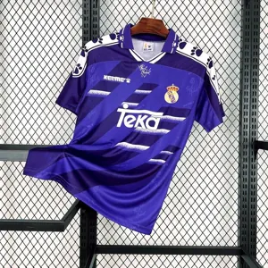 94-96 Real Madrid Away Retro Kit Vintage Shirt AAAAJersey Supplier Yupoo