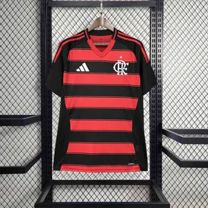 25-26 Flamengo Home Kit Soccer T-Shirt AAAAJersey Supplier Yupoo