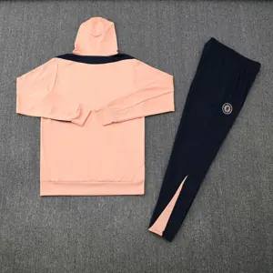 25-26 Chelsea Orange Hoodies Tracksuit Long Jacket Suits 3
