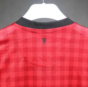 12-13 Manchester United Home Retro Kit Vintage Player Version Sino Shirt AAAAJersey Dropship Yu 1
