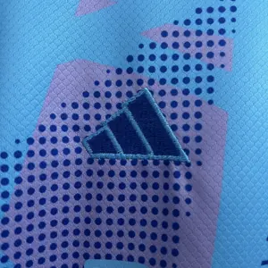24-25 Real Madrid Goalkeeper Kid Kits Blue Youth Apparels AAAAJersey Supplier Yupoo 8
