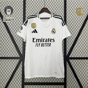 24-25 Real Madrid Home Kit With All Kind of Badges Soccer AAAAJerseys Yupoo 18