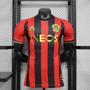 24-25 Nice Home Kit Player Version Shirt Soccer AAAAJersey Yupoo