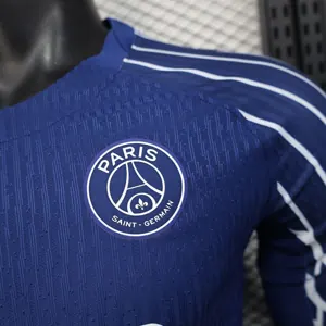 25-26 PSG Fourth Long Sleeve Kit Player Version Shirt AAAAJersey Dropship Yupoo 4