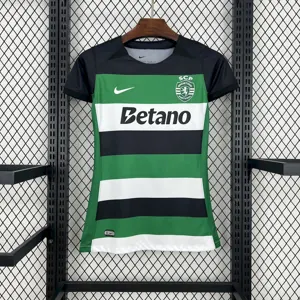 24-25 SP Lisbon Home Woman Shirt Lady Uniforms AAAAJersey Supplier Yupoo
