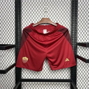 24-25 Roma Home Shorts Football Trousers Soccer AAAAJersey Yupoo