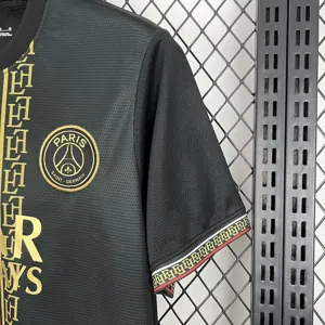 25-26 PSG Black Special Edition Shirt Soccer Uniform AAAAJersey Yupoo 5
