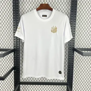 25-26 Santos White Special Edition T-Shirts AAAAJersey Dropship Yupoo