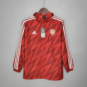 21-22 Arsenal Red Windbreaker