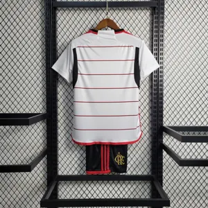 23-24 Flamengo away kids kit 2