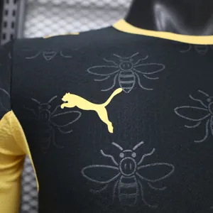 26-27 Manchester City Away Kit Player Version Football Long Sleeve Shirt AAAAJersey Dropship Yupoo 7 7