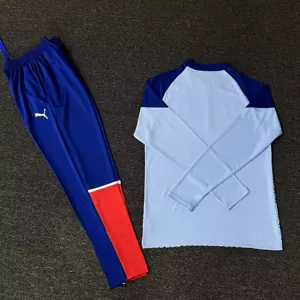 23-24 Chivas Guadalajara Training Suite Blue Long Sleeve Kits Cheap Jerseys Yupoo 2