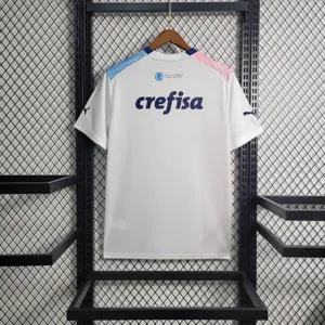 23-24 Palmeiras Special Edition White&Pink S-4XL Cheap Soccer Jerseys 7