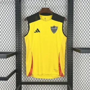 24-25 Atletico Mineiro Yellow Training Vest Soccer Shirt AAAAJersey Yupoo