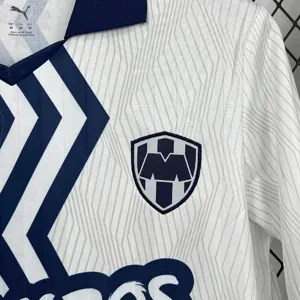 25-26 Monterrey White Special Edition Kit Soccer T-Shirt AAAAJersey Supply Yupoo 5