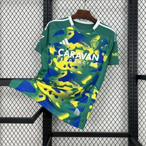 24-25 Zaragoza Fourth Shirt Football Uniforms AAAAJersey Supplier Yupoo