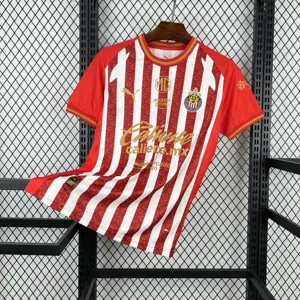 2026-27 Chivas Home Red Soccer Shirt Fan Version