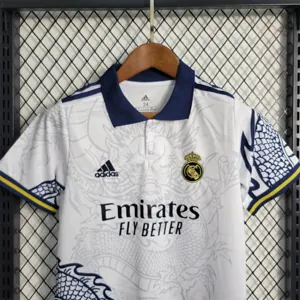 23-24 Real Madrid Special Edition White kids kit 3