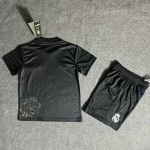 24-25 Real Madrid Y3 Kid Kits Black Youth Apparels AAAAJersey Wholesale Yupoo 3