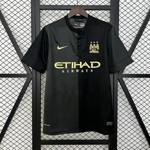 13-14 Manchester City Away Retro Kit Vintage Shirt AAAAJersey Dropship Yupoo