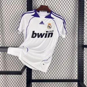 07-08 Real Madrid Home Retro Kit Vintage Shirt AAAAJersey Supplier Yupoo
