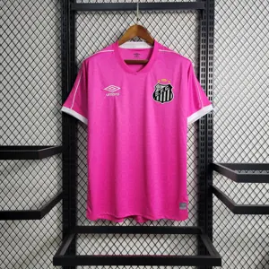 23-24 Santos Pink S-4XL Cheap Soccer Jerseys