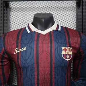 25-26 Barcelona 125th Anniversary Long Sleeve Player Version Shirt AAAAJersey Supply Yupoo 2