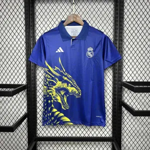 24-25 Real Madrid Dragon Bluen Special Edition Kit Soccer Uniform AAAAJersey Dropshiping Yupoo