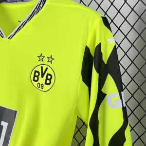 25-26 Dortmund Collaboration Green Long Sleeve Special Edition Shirt AAAAJersey Supply Yupoo 1