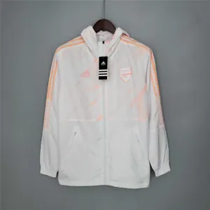 21-22 Arsenal White Windbreaker