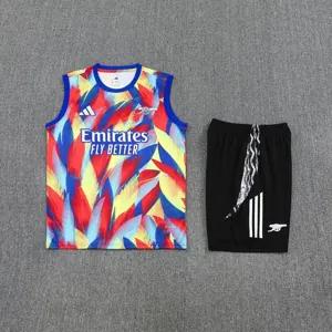 25-26 Arsenal Pre-Match Training Kits Football Vest Suits 5