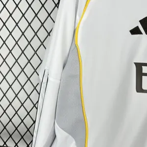 25-26 Real Madrid Home Long Sleeve Shirt Football Uniform AAAAJersey Supply Yupoo S-3XL 3