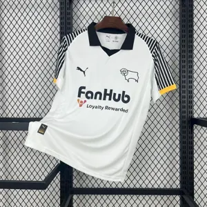 25-26 Derby County Home Kit Sport Football T-Shirt AAAAJersey Supply Yupoo