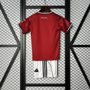 25-26 Manchester United Home Kid Kits Youth Apparels AAAAJersey Supply Yupoo 3