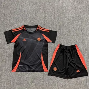 2024 Columbia Away Kid Kits Copa America Children Sets Soccer Jerseys Yupoo