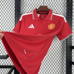 26-27 Manchester United Mens Home Kit Red Football T-Shirt AAAAJersey Dropship Yupoo 8 3