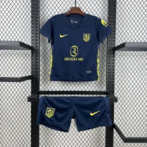 25-26 Atletico Madrid Away Kid Kits Youth Apparels AAAAJersey Supply Yupoo