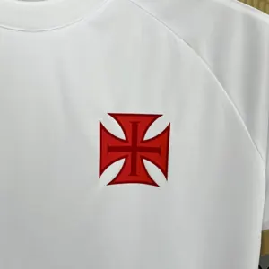 25-26 Vasco da Gama Gold CRVG White Shirt Soccer Uniform AAAAJersey Yupoo 1