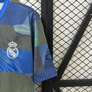25-26 Real Madrid Training Shirt Football Uniform AAAAJersey Dropship Yupoo 7